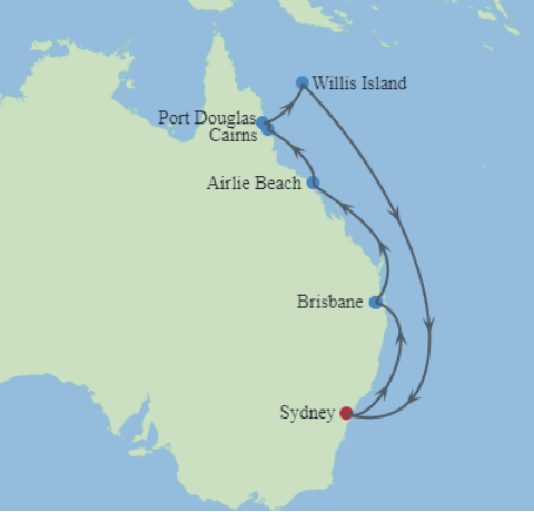 11-Night Great Barrier Reef Cruise